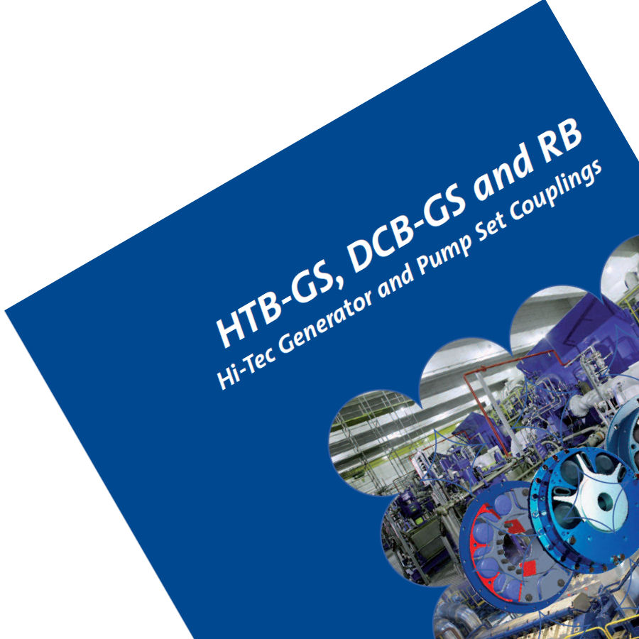 HTB-GS, DCB-GS & RB kopling untuk Generator and Pompa