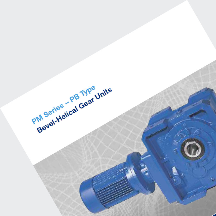 PM Series PB Type Helical Bevel Helical Unit